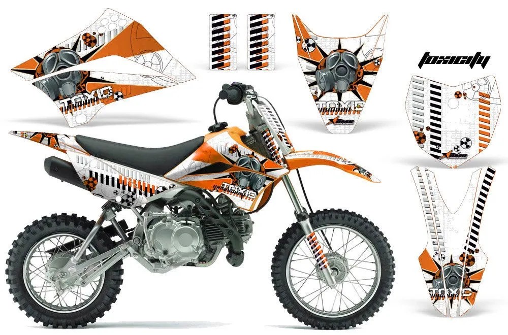 Kawasaki KLX110 Dirt Bike Custom Graphic Kit - 2010-2025