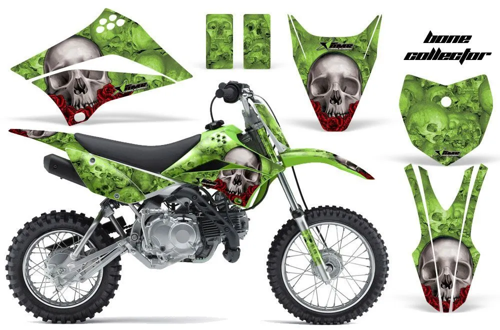 Kawasaki KLX110 Dirt Bike Custom Graphic Kit - 2010-2025