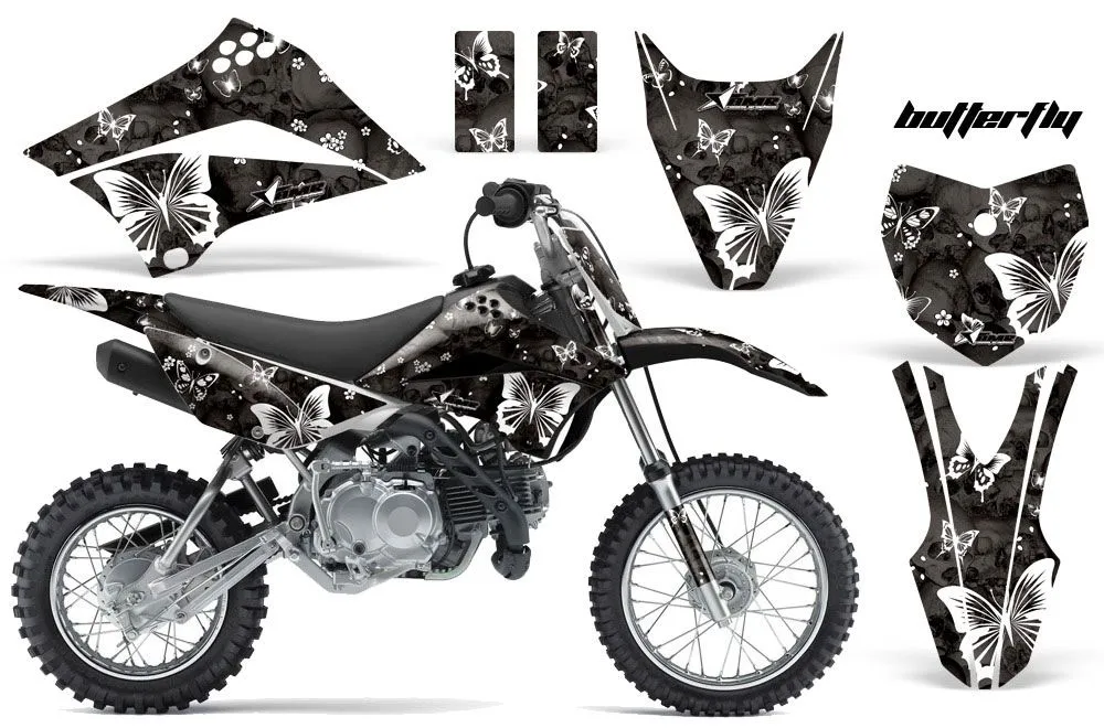 Kawasaki KLX110 Dirt Bike Custom Graphic Kit - 2010-2025