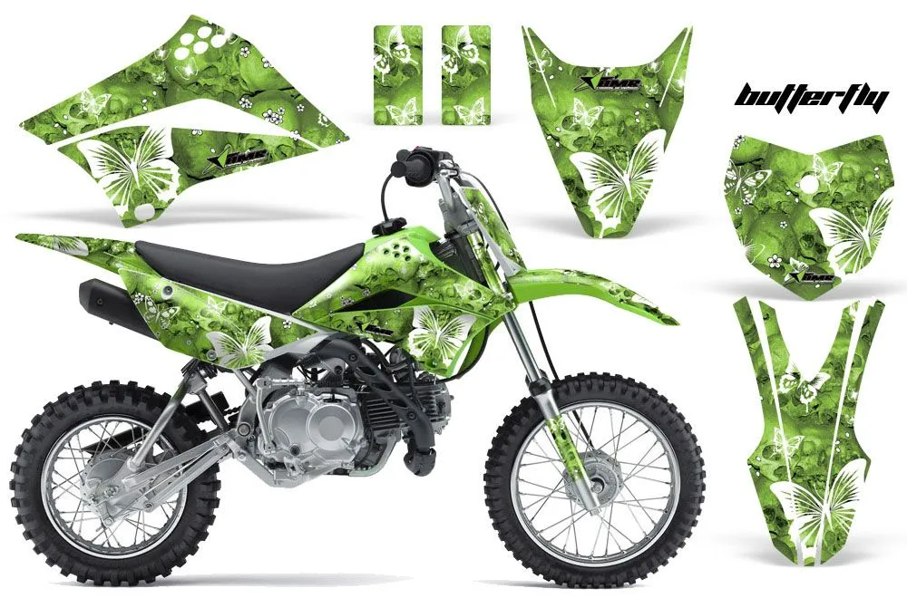 Kawasaki KLX110 Dirt Bike Custom Graphic Kit - 2010-2025