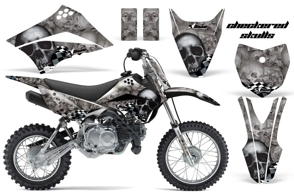 Kawasaki KLX110L Dirt Bike Custom Graphic Kit - 2010-2025