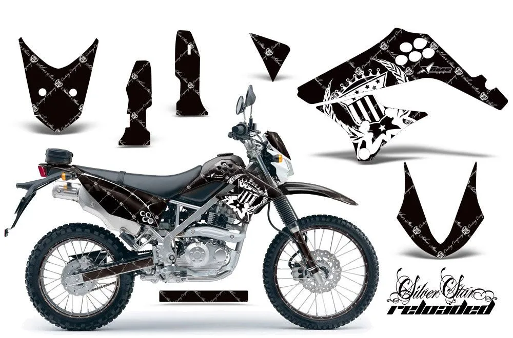 Kawasaki KLX125 D Tracker Dirt Bike Custom Graphic Kit - 2010-2016