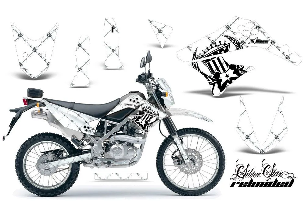 Kawasaki KLX125 D Tracker Dirt Bike Custom Graphic Kit - 2010-2016