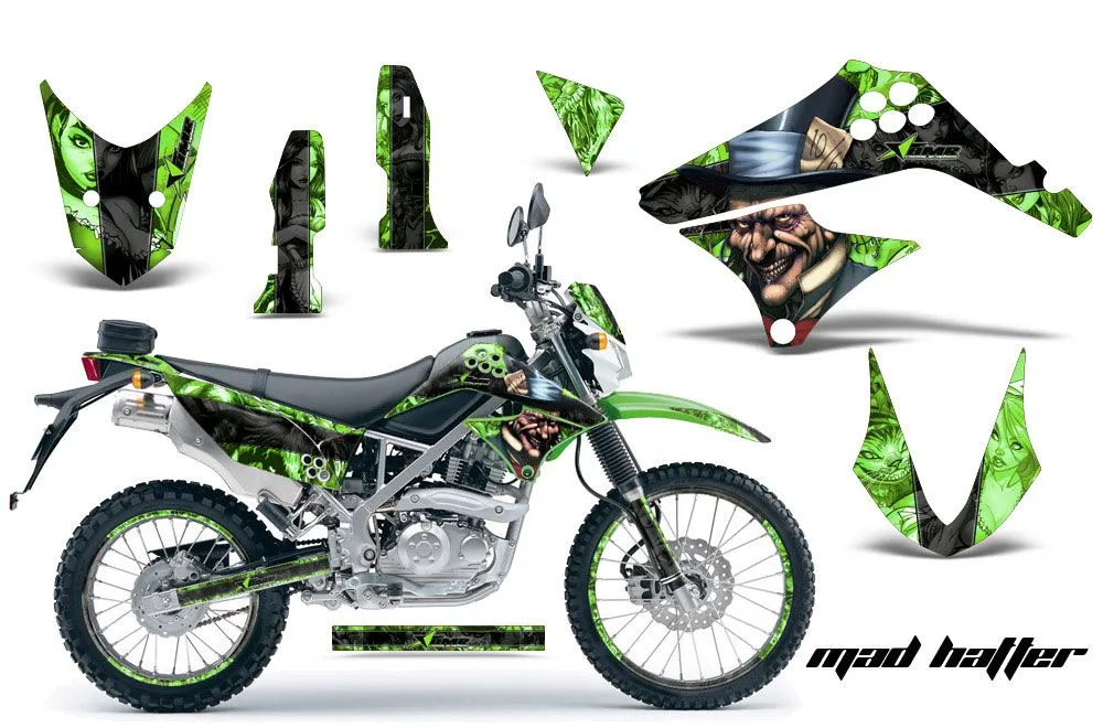 Kawasaki KLX125 D Tracker Dirt Bike Custom Graphic Kit - 2010-2016