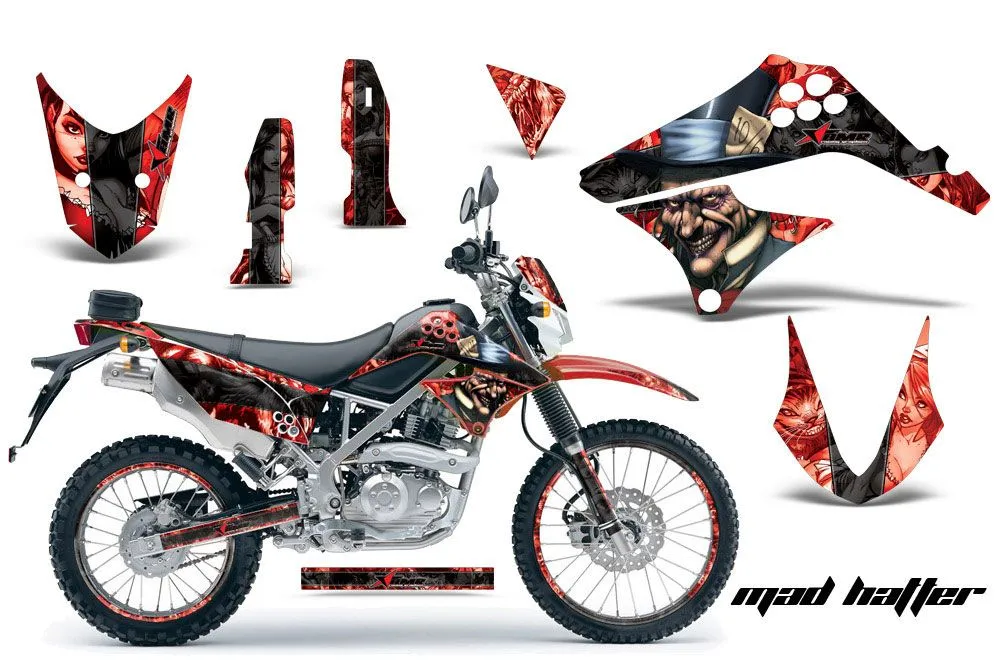 Kawasaki KLX125 D Tracker Dirt Bike Custom Graphic Kit - 2010-2016