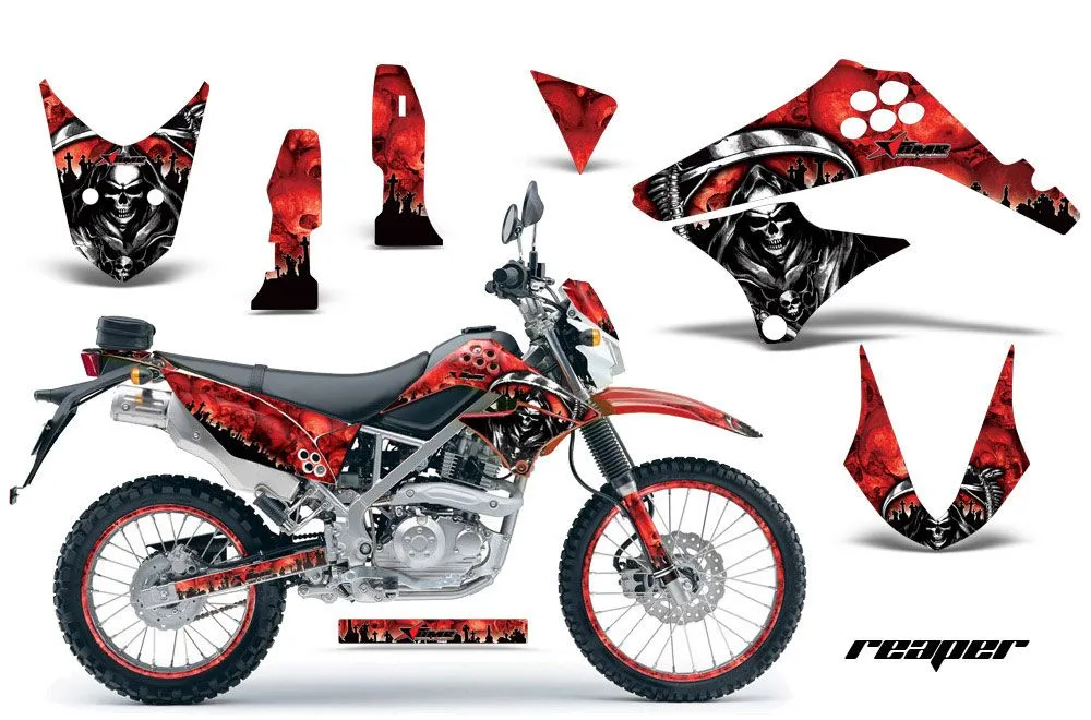 Kawasaki KLX125 D Tracker Dirt Bike Custom Graphic Kit - 2010-2016