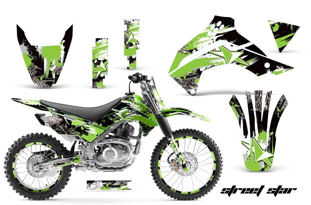 Kawasaki KLX140 Dirt Bike Custom Graphic Kit - 2008-2019