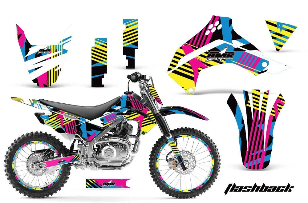 Kawasaki KLX140 Dirt Bike Custom Graphic Kit - 2008-2019