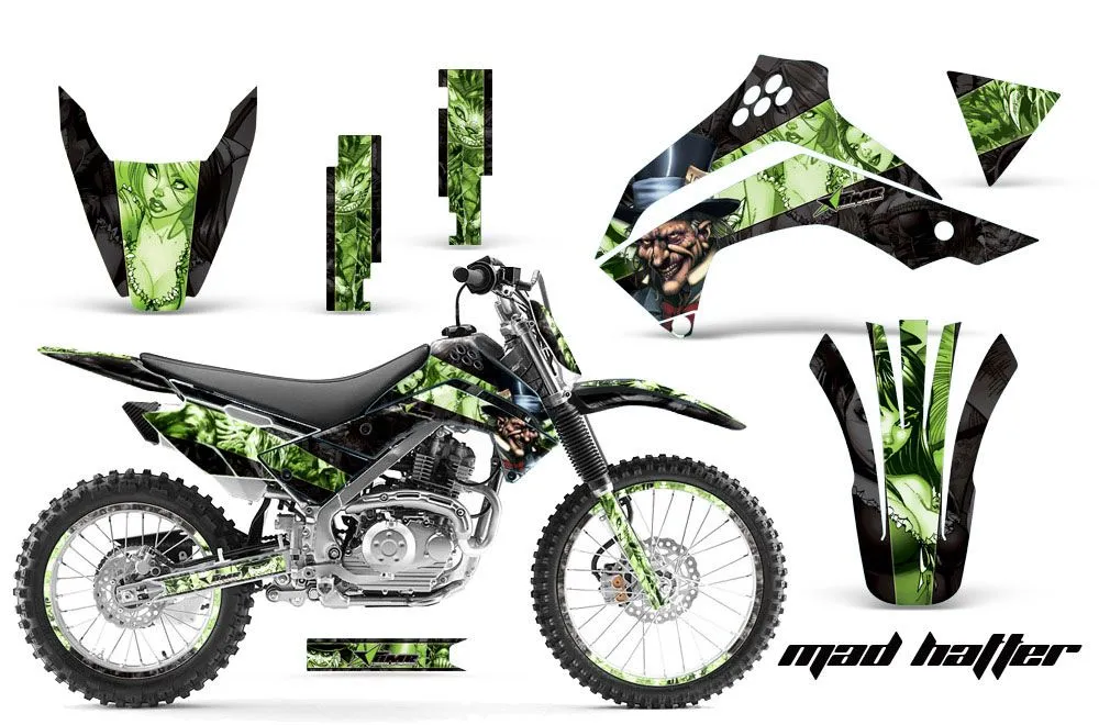 Kawasaki KLX140 Dirt Bike Custom Graphic Kit - 2008-2019
