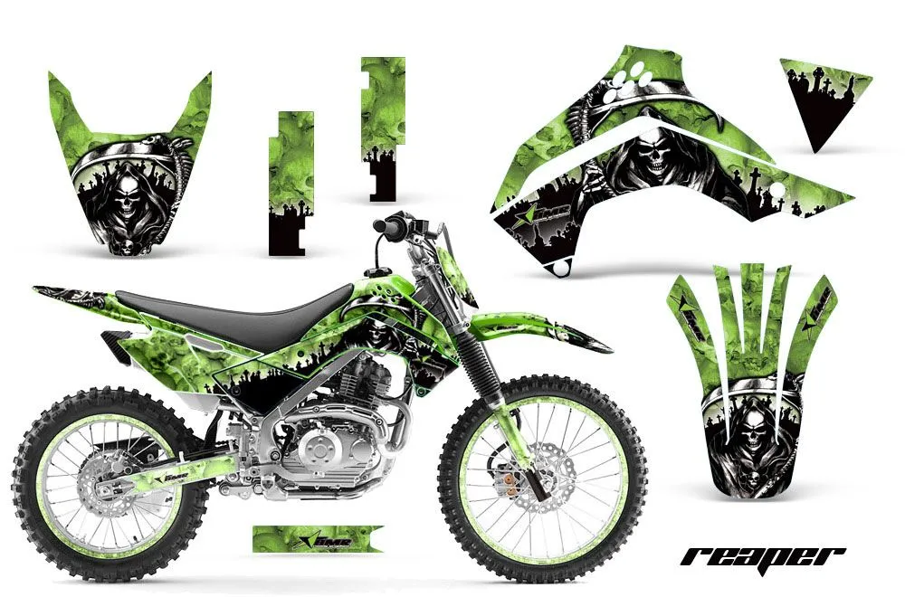 Kawasaki KLX140 Dirt Bike Custom Graphic Kit - 2008-2019