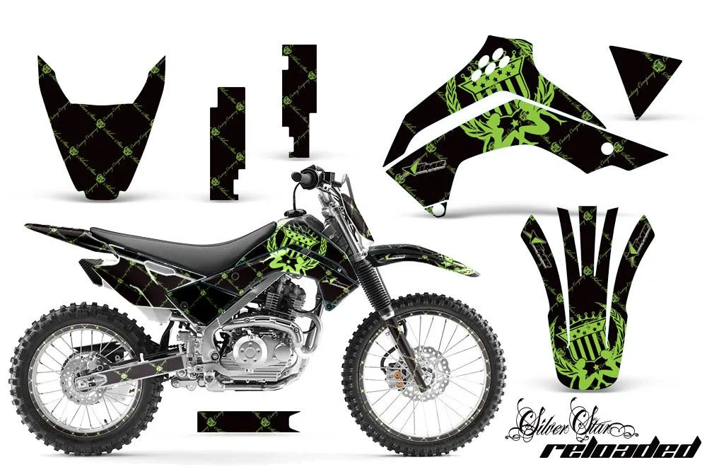 Kawasaki KLX140 Dirt Bike Custom Graphic Kit - 2008-2019