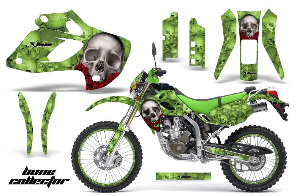 Kawasaki KLX250 Dirt Bike Custom Graphic Kit - 1998-2003
