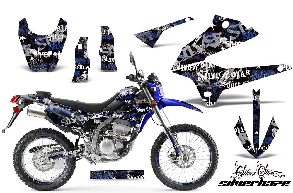 Kawasaki KLX250 Enduro Dirt Bike Custom Graphic Kit - 2008-2018