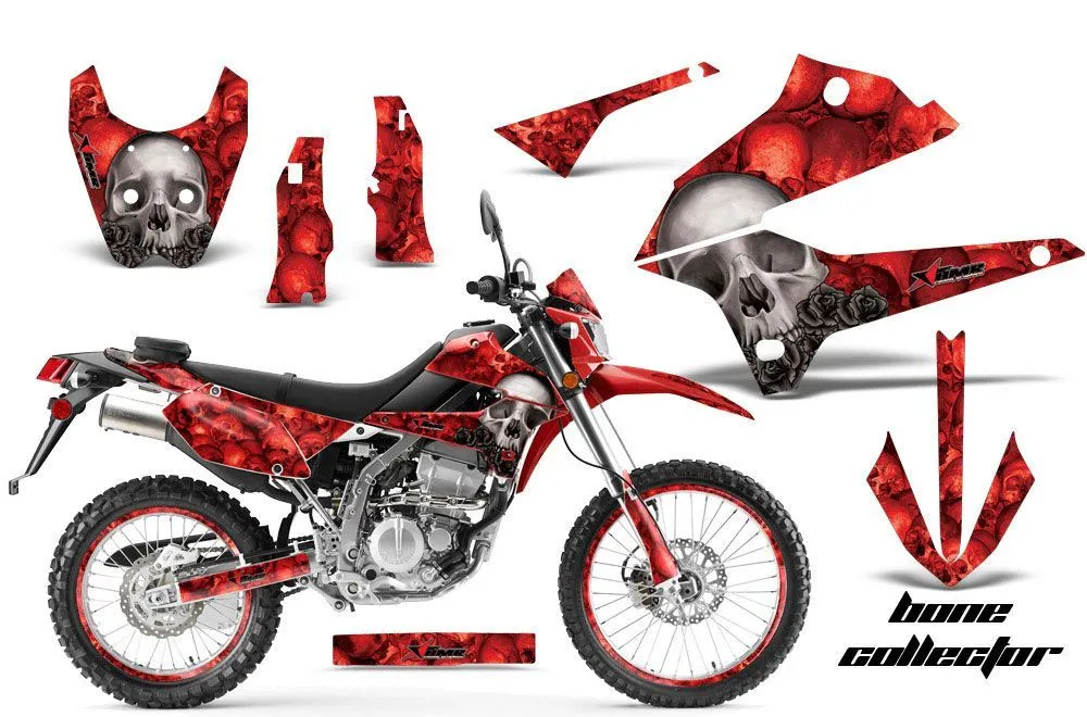 Kawasaki KLX250 Enduro Dirt Bike Custom Graphic Kit - 2008-2018