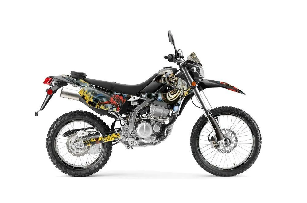 Kawasaki KLX250 Enduro Dirt Bike Graphic Kit - 2008-2018 Number of the Beast