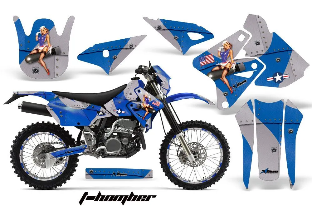 Kawasaki KLX400 Dirt Bike Custom Graphic Kit - 2000-2016