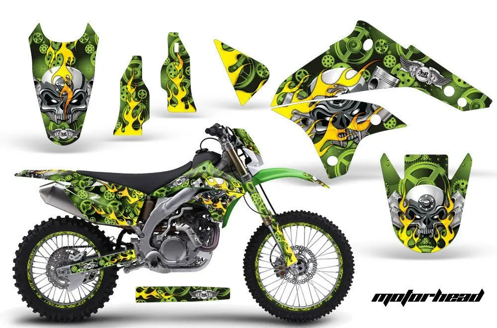Kawasaki KLX450 Enduro Dirt Bike Custom Graphic Kit - 2008-2022