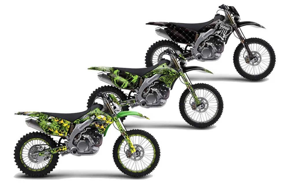 Kawasaki KLX450 Enduro Dirt Bike Custom Graphic Kit - 2008-2022