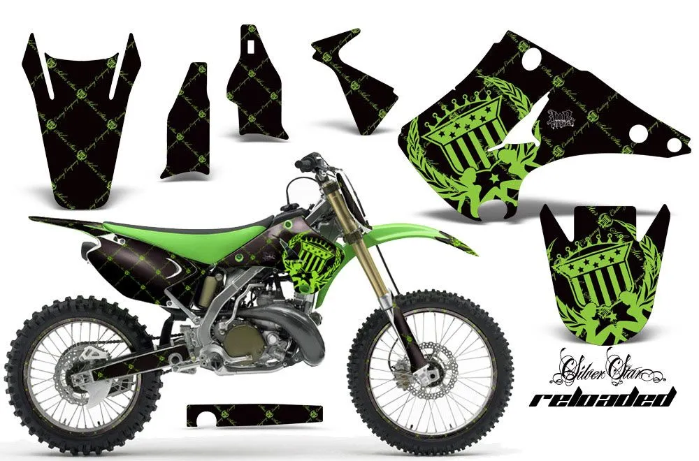 Kawasaki KX250 Dirt Bike Custom Graphic Kit - 2003-2016