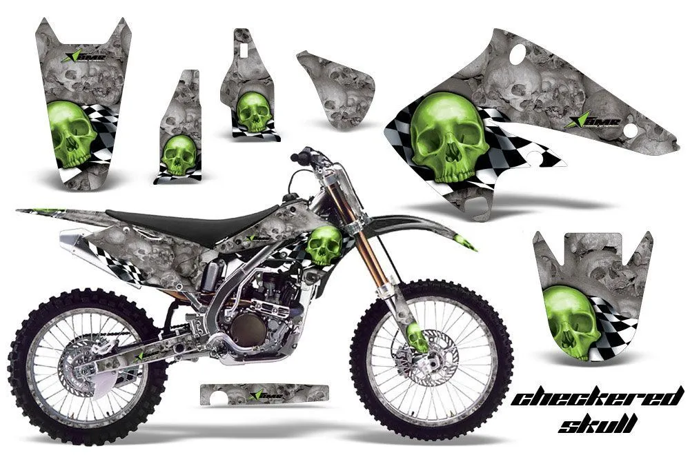 Kawasaki KX250F Dirt Bike Custom Graphic Kit - 2004-2005