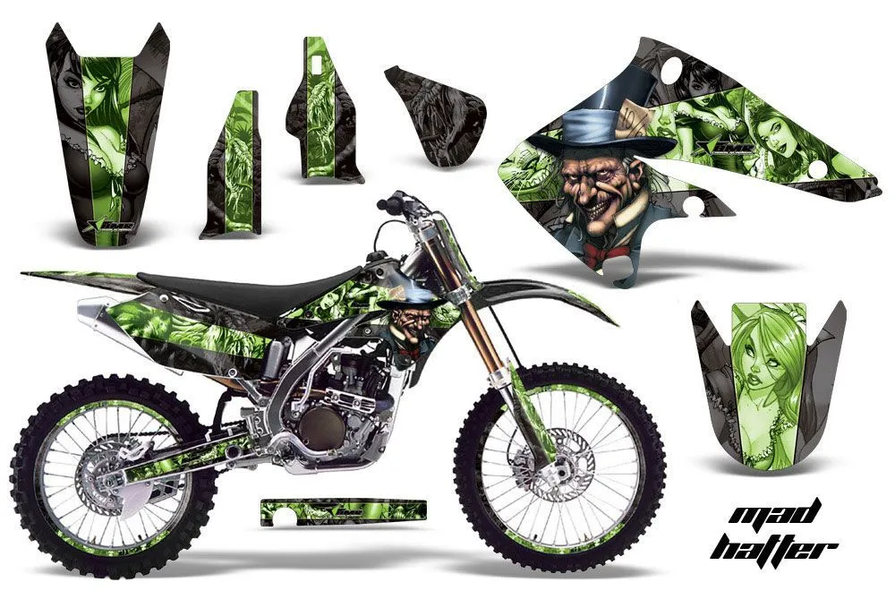 Kawasaki KX250F Dirt Bike Custom Graphic Kit - 2004-2005