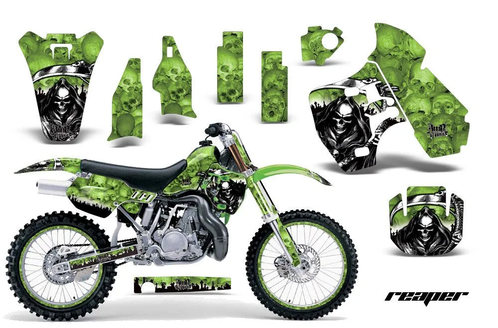 Kawasaki KX500 Dirt Bike Custom Graphic Kit - 1988-2004
