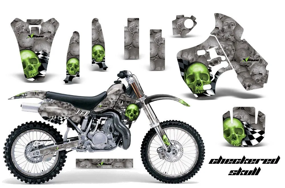 Kawasaki KX500 Dirt Bike Custom Graphic Kit - 1988-2004