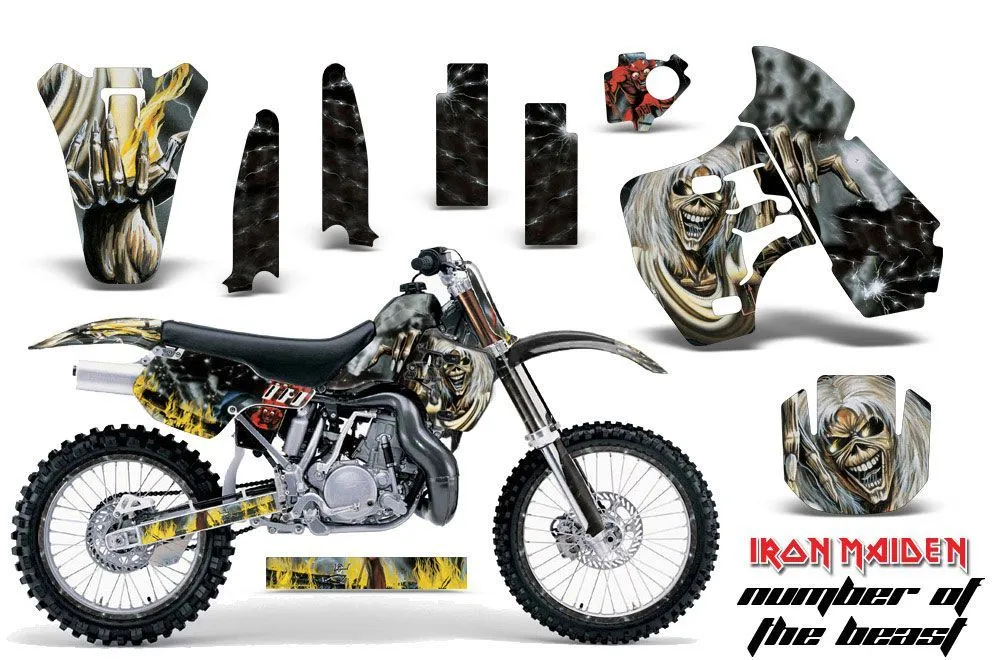 Kawasaki KX500 Dirt Bike Custom Graphic Kit - 1988-2004