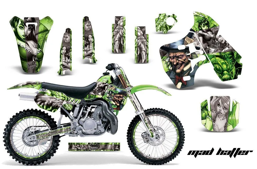 Kawasaki KX500 Dirt Bike Custom Graphic Kit - 1988-2004