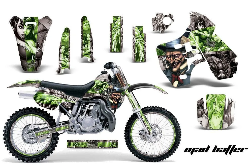 Kawasaki KX500 Dirt Bike Custom Graphic Kit - 1988-2004