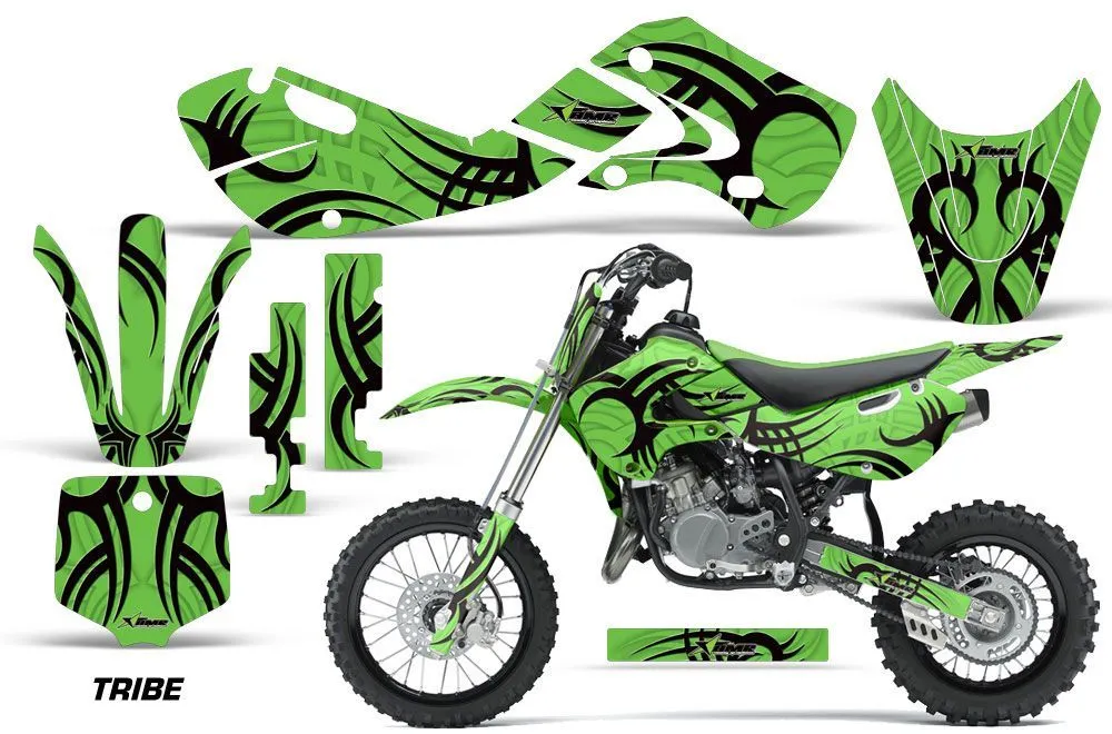 Kawasaki KX65 Dirt Bike Custom Graphic Kit - 2002-2018