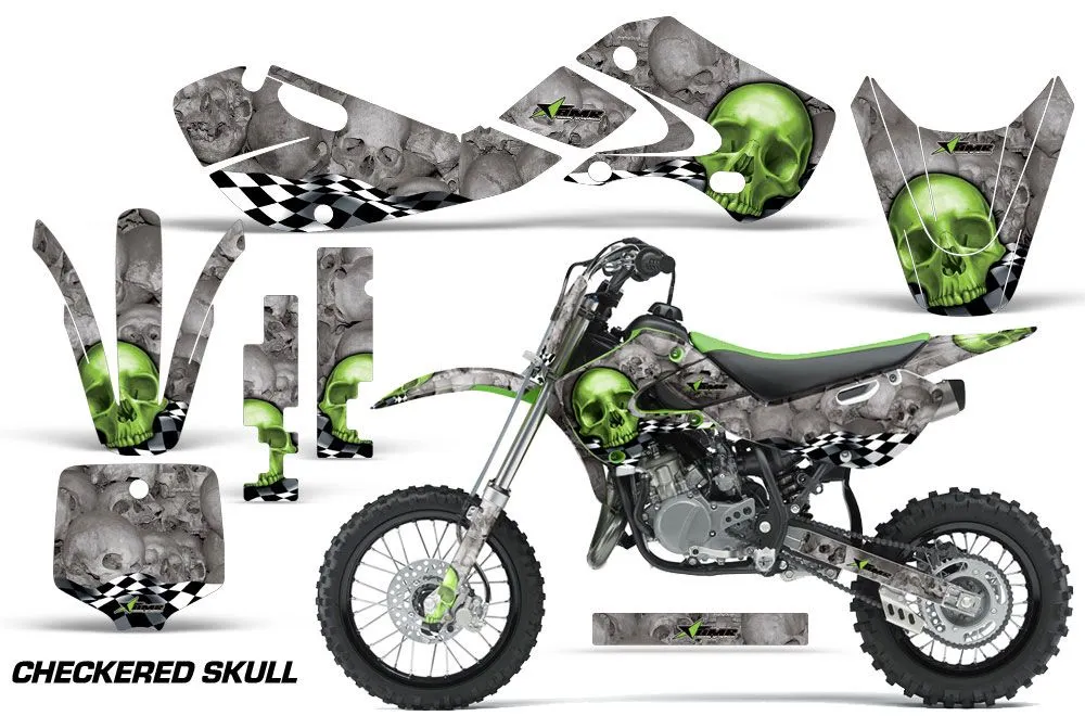 Kawasaki KX65 Dirt Bike Custom Graphic Kit - 2002-2018