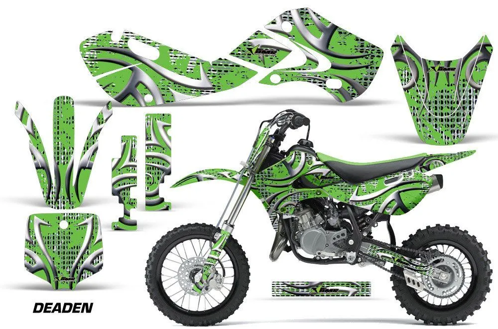 Kawasaki KX65 Dirt Bike Custom Graphic Kit - 2002-2018