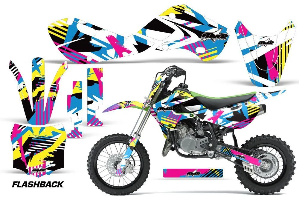 Kawasaki KX65 Dirt Bike Custom Graphic Kit - 2002-2018