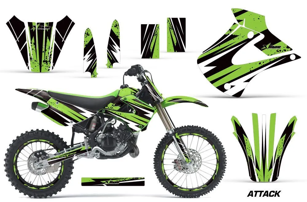 Kawasaki KX85 Dirt Bike Custom Graphic Kit - 2001-2013