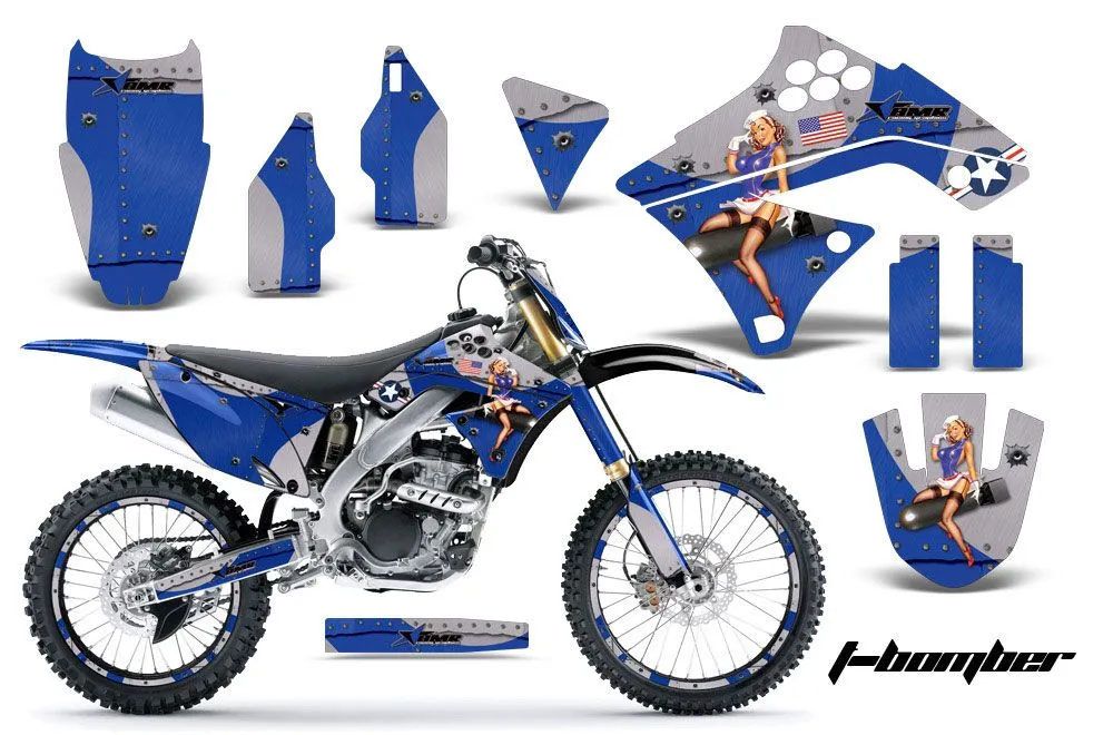 Kawasaki KXF250 Dirt Bike Custom Graphic Kit - 2009-2012