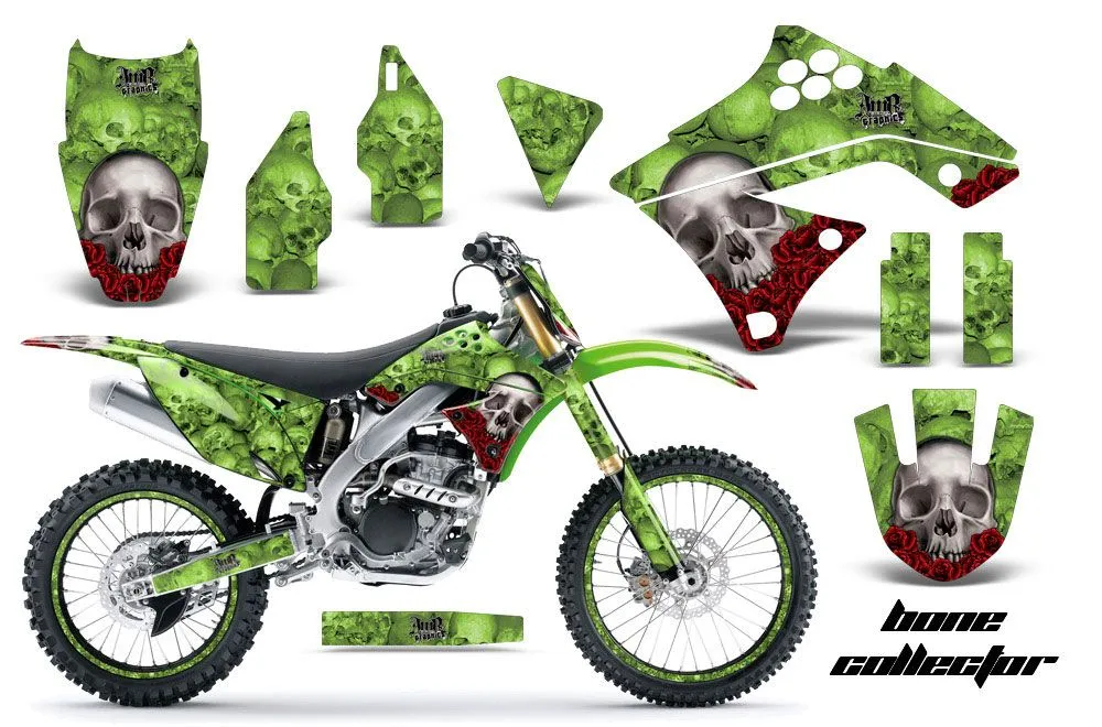 Kawasaki KXF250 Dirt Bike Custom Graphic Kit - 2009-2012