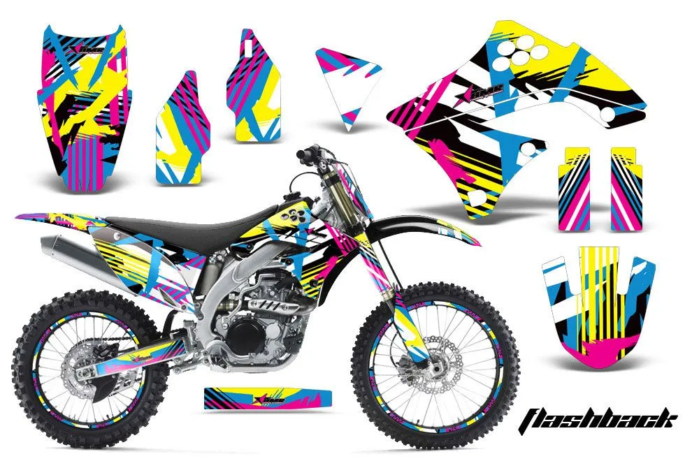 Kawasaki KXF250 Dirt Bike Custom Graphic Kit - 2009-2012