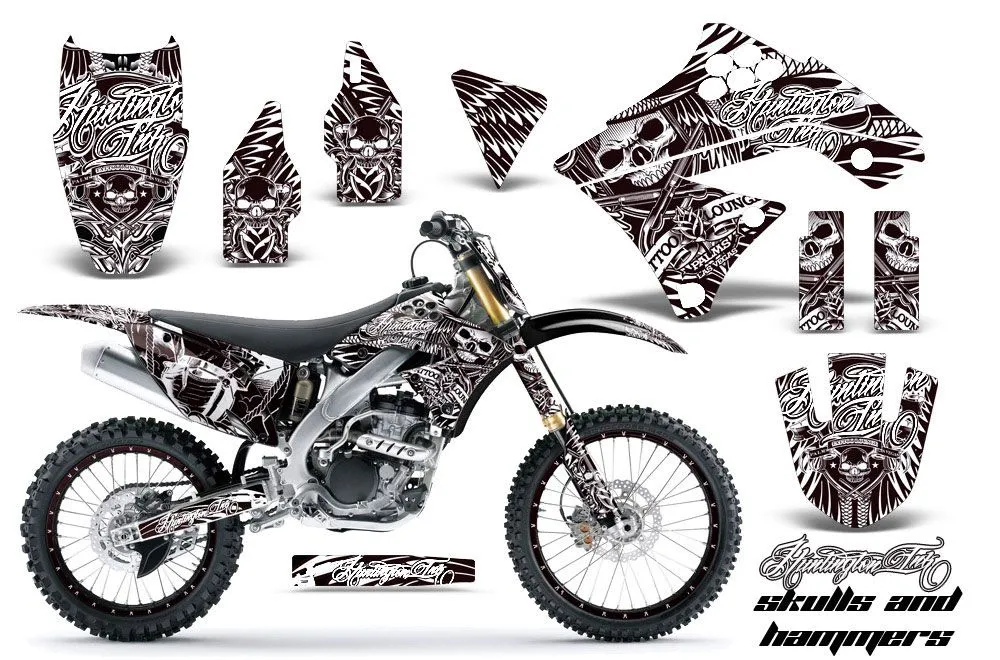Kawasaki KXF250 Dirt Bike Custom Graphic Kit - 2009-2012