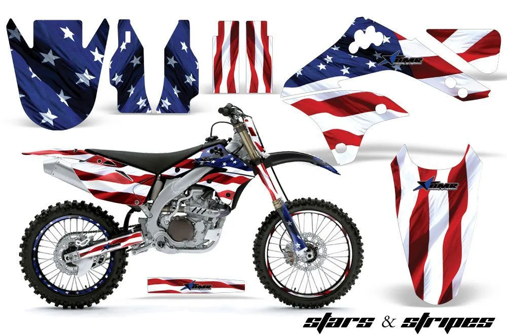 Kawasaki KXF450 Dirt Bike Custom Graphic Kit - 2006-2008
