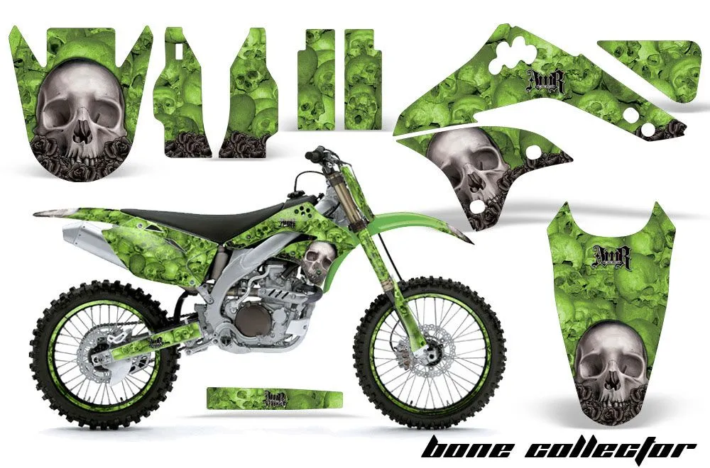 Kawasaki KXF450 Dirt Bike Custom Graphic Kit - 2006-2008