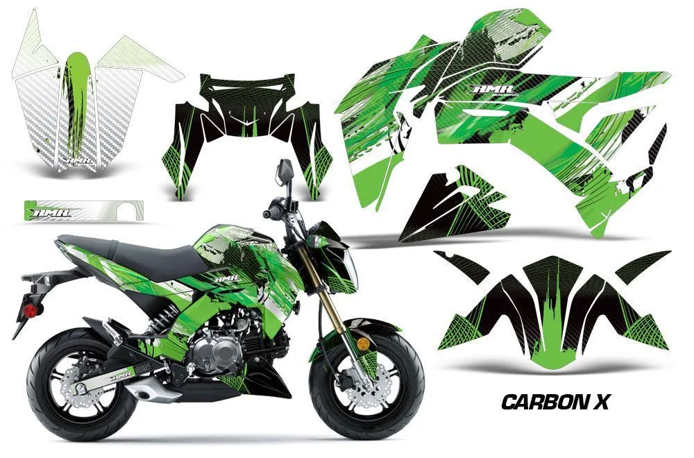 Kawasaki Z125 Pro Dirt Bike Custom Graphic Kit - 2017-2024