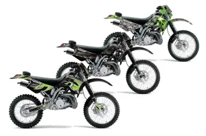 Kawasaki KDX220 Dirt Bike Custom Graphic Kit - 1997-2005