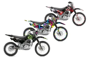 Kawasaki KLX140 Dirt Bike Custom Graphic Kit - 2008-2019