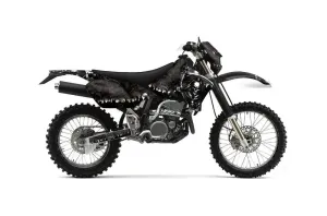 Kawasaki KLX400 Dirt Bike Graphic Kit - 2000-2016 Reaper Black