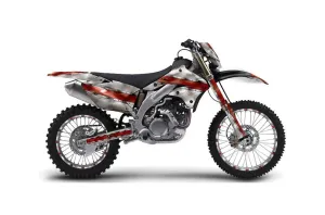 Kawasaki KLX450 Enduro Dirt Bike Graphic Kit - 2008-2022 Bullet Proof