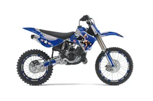 Kawasaki KX100 Dirt Bike Graphic Kit - 2001-2013 T Bomber Green