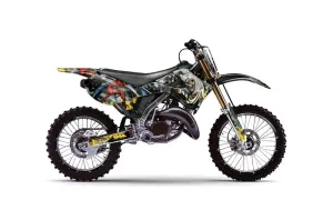 Kawasaki KX125 Dirt Bike Graphic Kit - 1999-2002 Number of the Beast