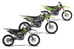 Kawasaki KX250F Dirt Bike Custom Graphic Kit - 2004-2005