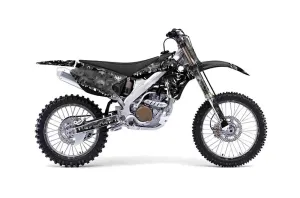Kawasaki KX250F Dirt Bike Graphic Kit - 2006-2008 Reaper Black
